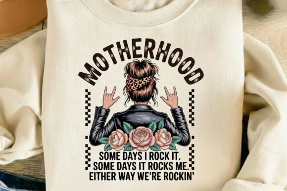 A Brand Designer's Review of Funny Motherhood Rock Mama Graphics
