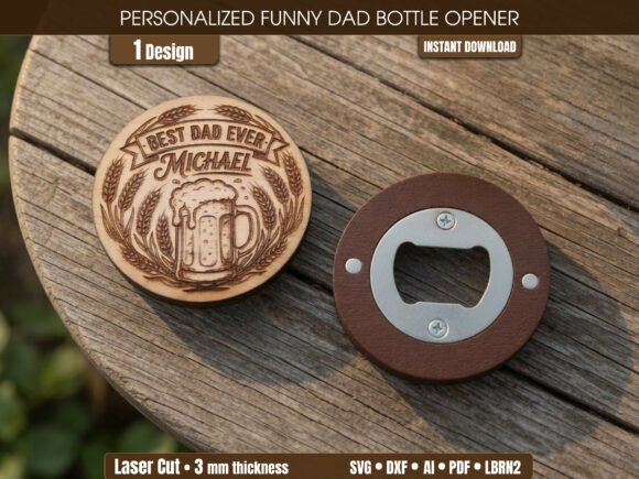 A Laser-Cut Father's Day Gift: The 