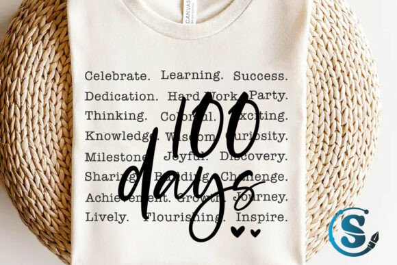 A Practical Review of the 100 Days of School Graphics Bundle for T-Shirt Designs