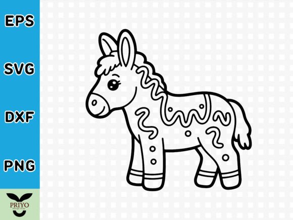 Beyond Clipart: The Gingerbread Donkey SVG as a Brand Design Tool