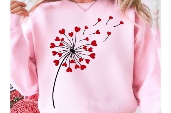 Valentine's Day Heart Dandelion SVG: A Designer's Review